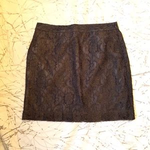 Ann Taylor Loft Laced Skirt
